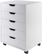 Winsome Halifax Storage/Organization, 5 drawer, White